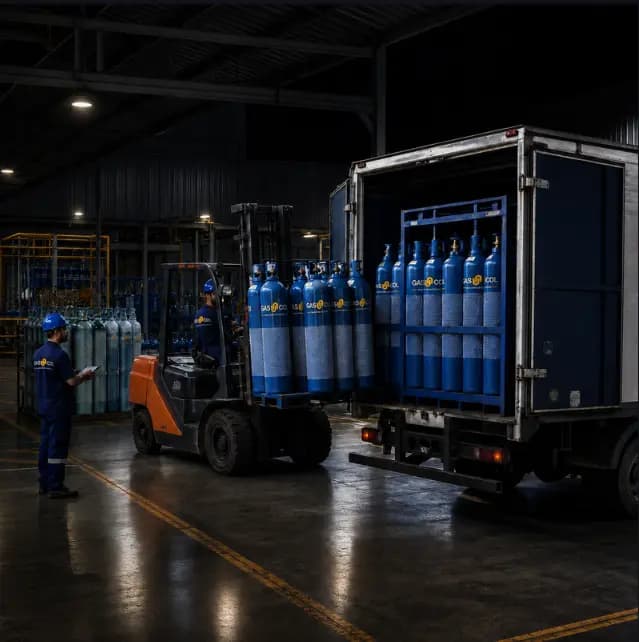 Distribución de gases industriales en Colombia